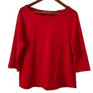 InCashmere Red Top Size Medium